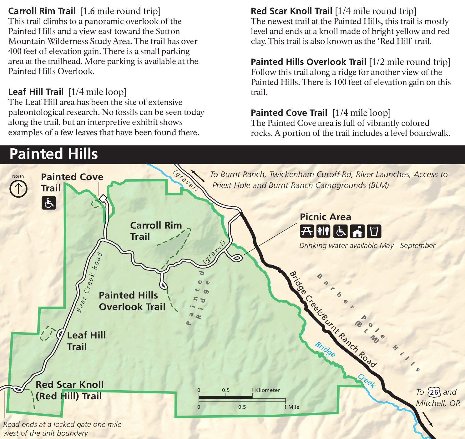 J John Day Fossil Beds Painted Hills Envie De Voyages